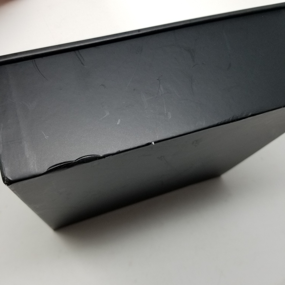 Chanel EMPTY Gift Boxes Lot 2 Medium Black White Keepsake Container 8.5" Square - Picture 2 of 15